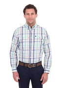 Thomas Cook Mens Louie Shirt - Green / Multi