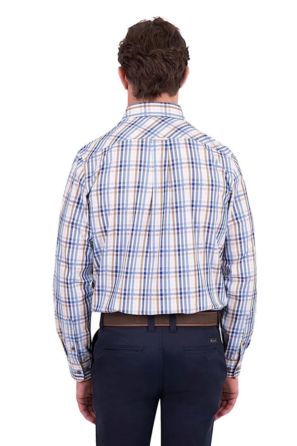 Thomas Cook Mens Tommy Shirt - Tan / Navy