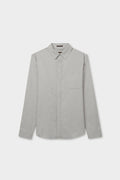 Long Sleeve Button Up Shirt - Grey