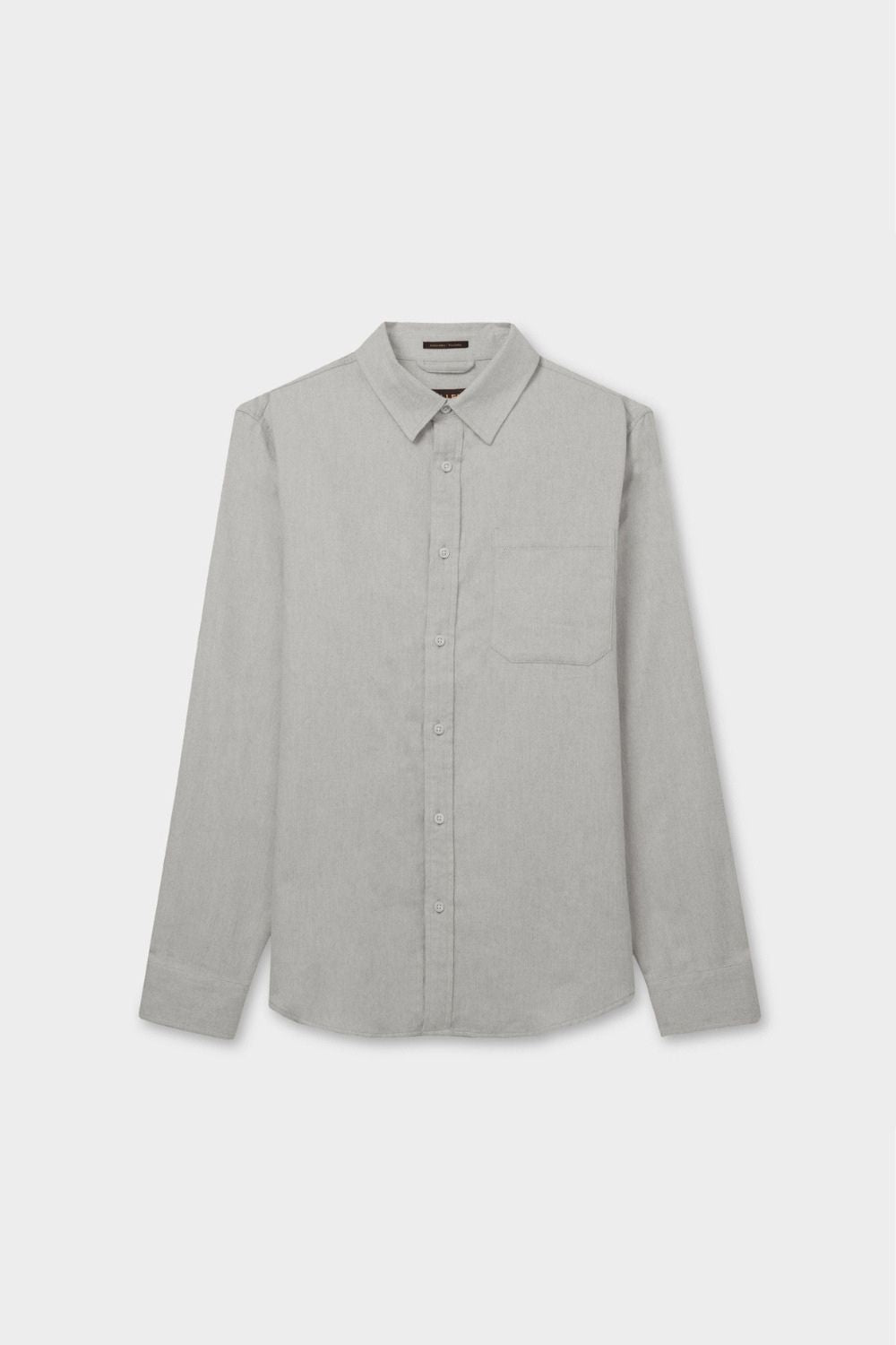 Long Sleeve Button Up Shirt - Grey