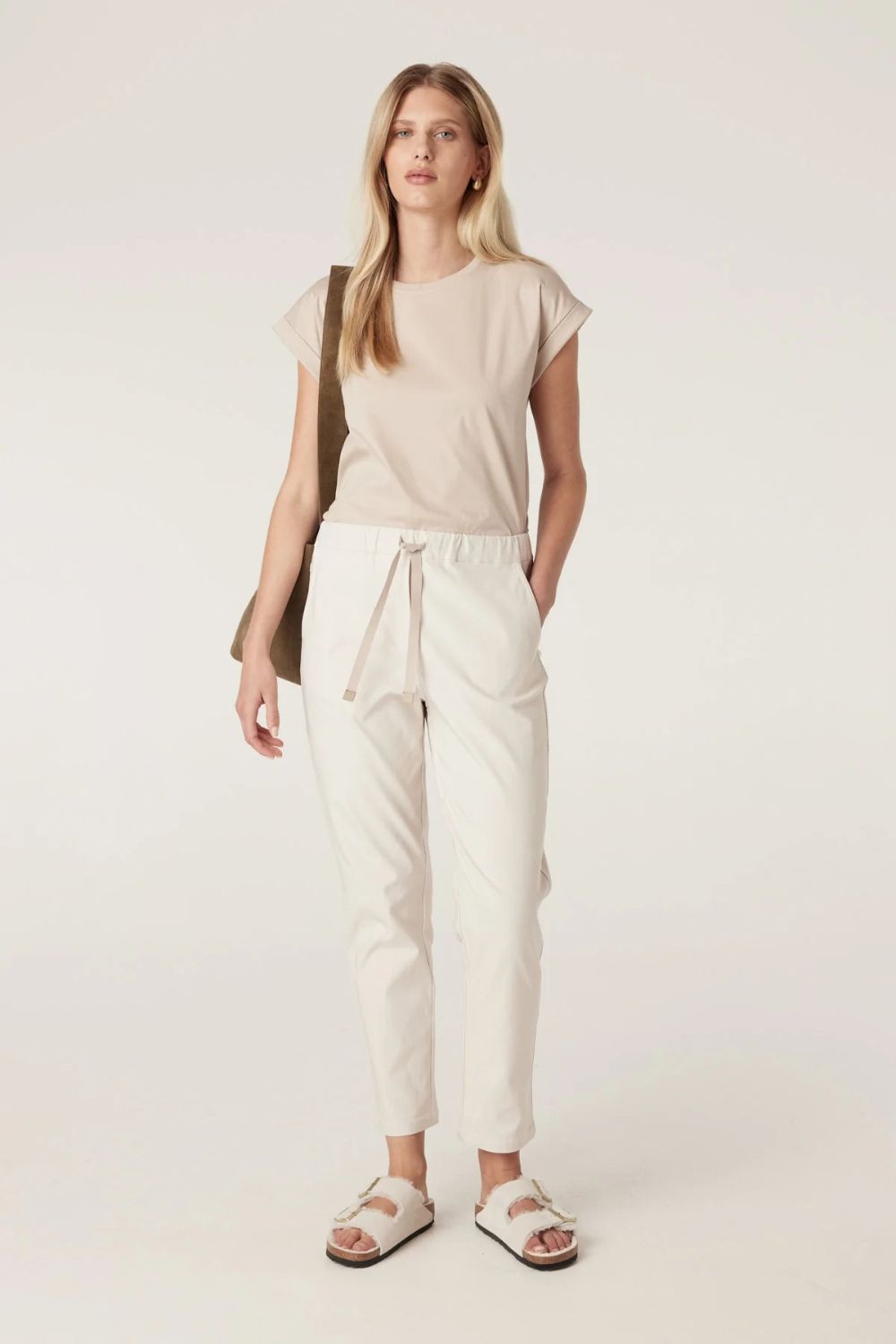 Cable Zoe Jogger - Parchment