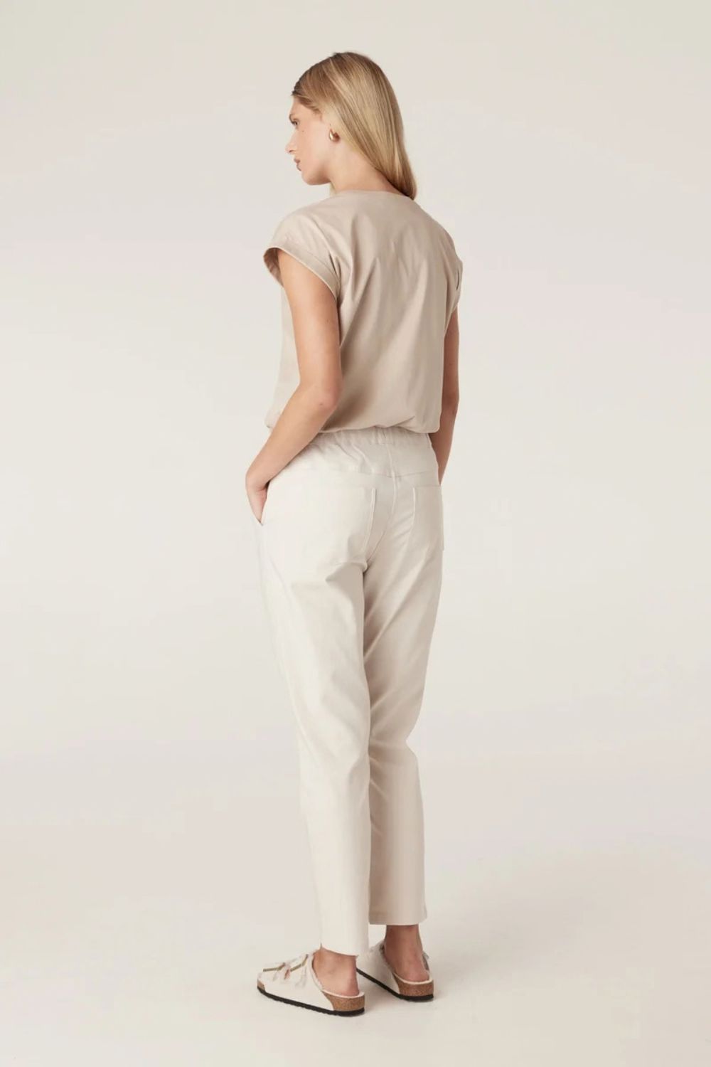 Cable Zoe Jogger - Parchment