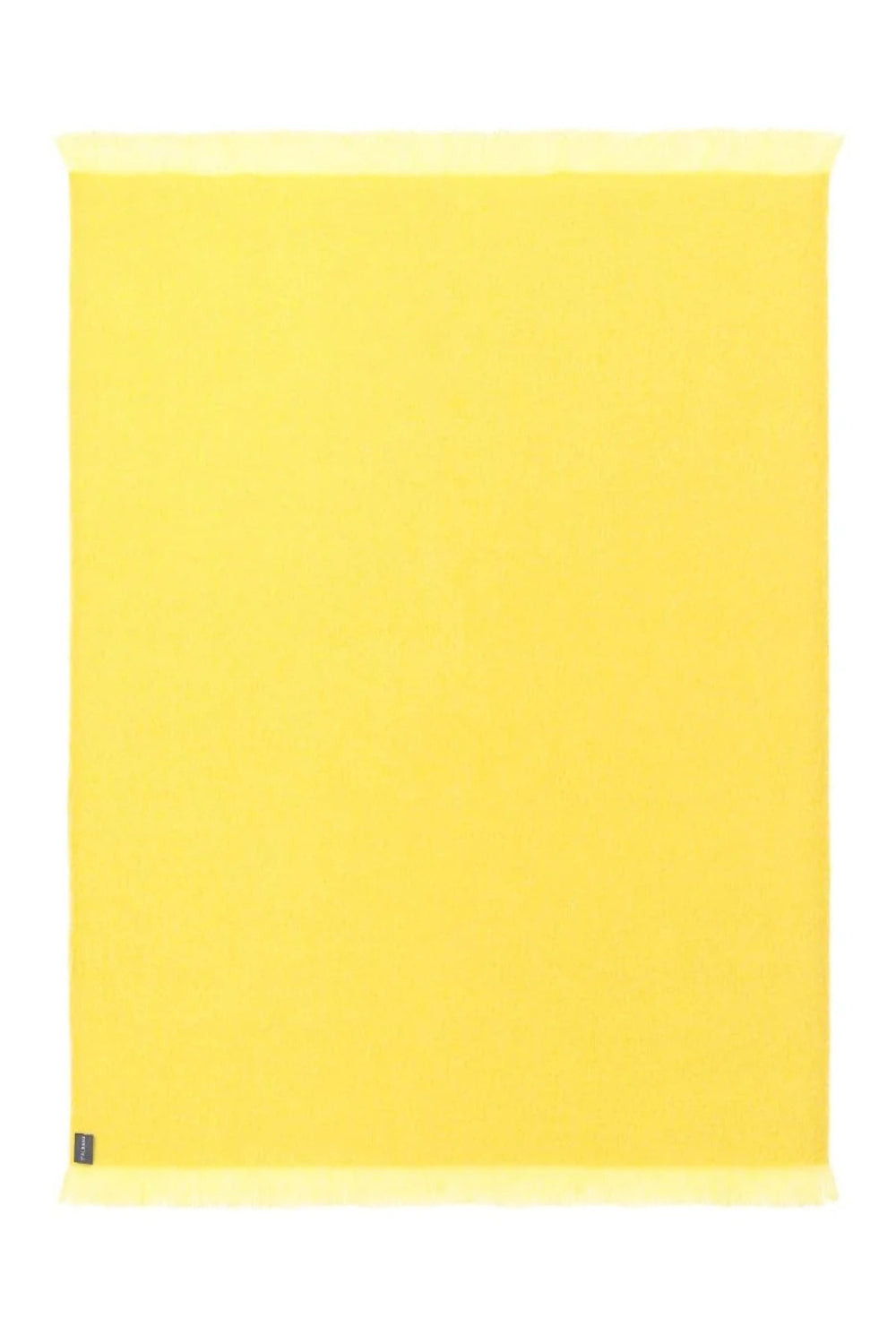 St Albans Mohair Throw - Maize