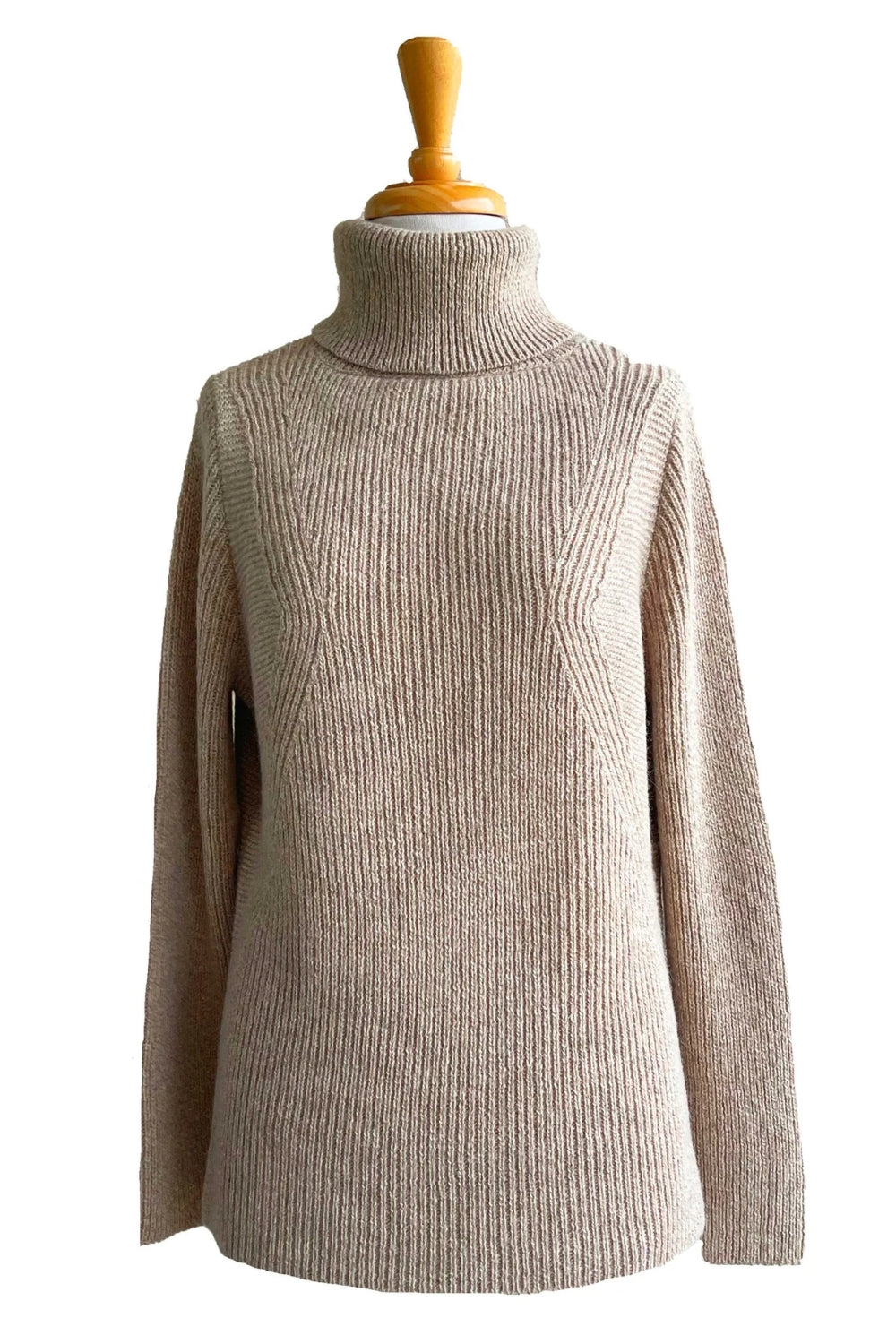 Alessandra Sweater - 100% Baby Alpaca - Natural