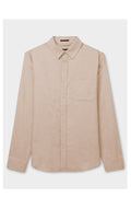 Long Sleeve Button Up Shirt - Camel