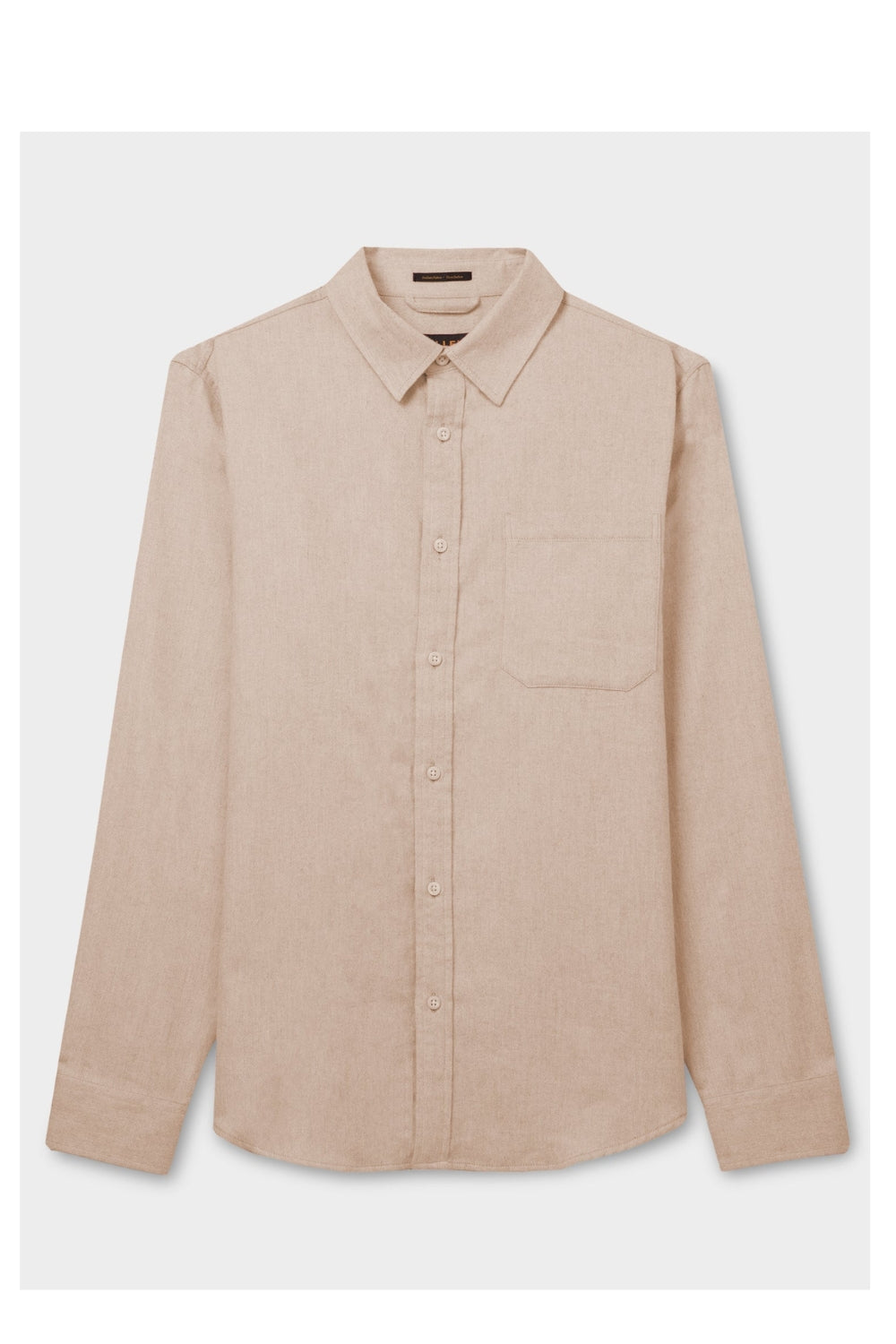 Long Sleeve Button Up Shirt - Camel