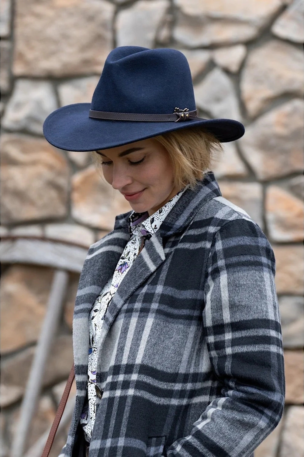 Thomas Cook Wanderer Crushable Hat - Navy Marle