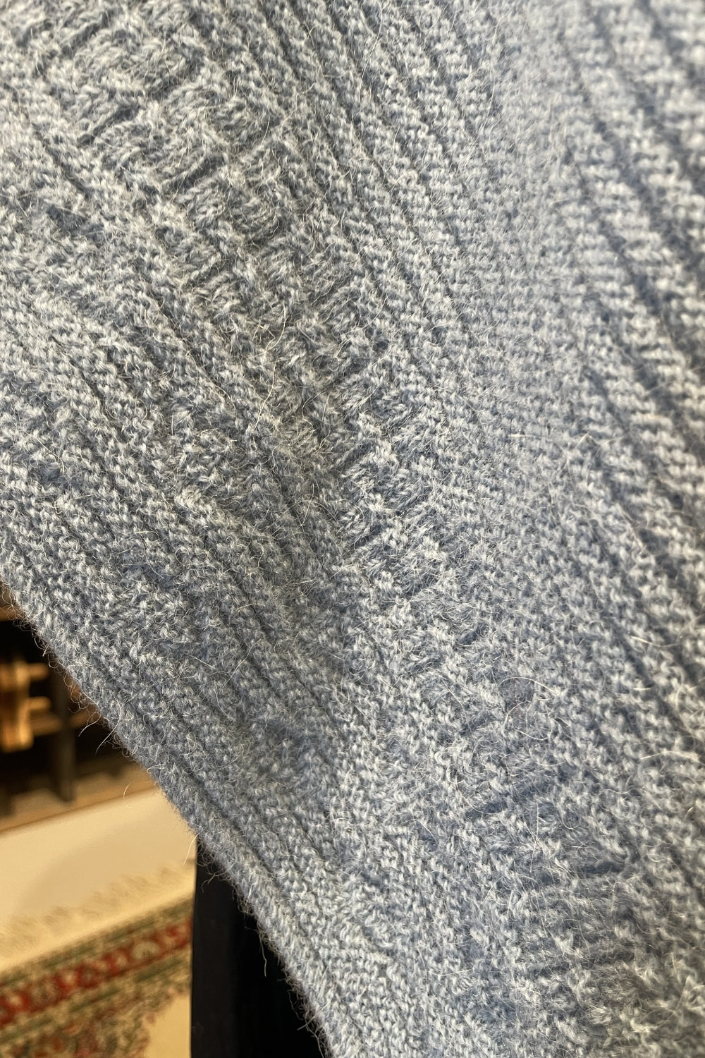 Lothlorian Alpaca Poncho - Mist
