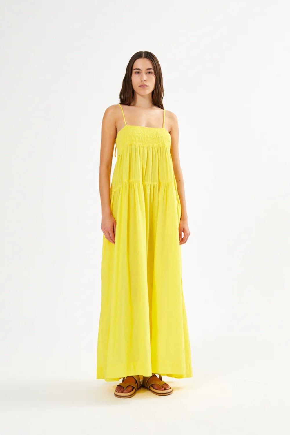 Dodo Smock Dress - Sage
