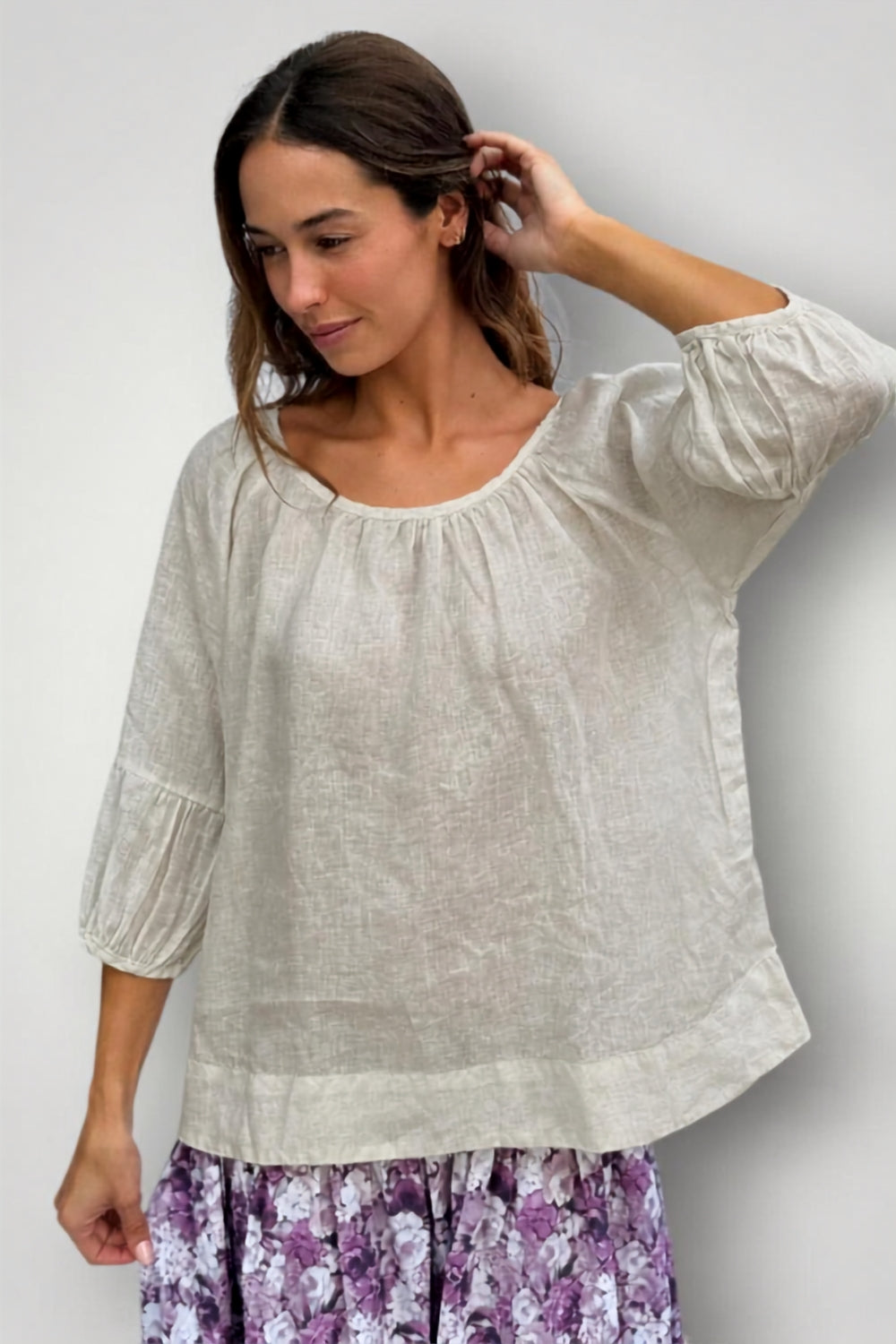 Julia Top - Natural