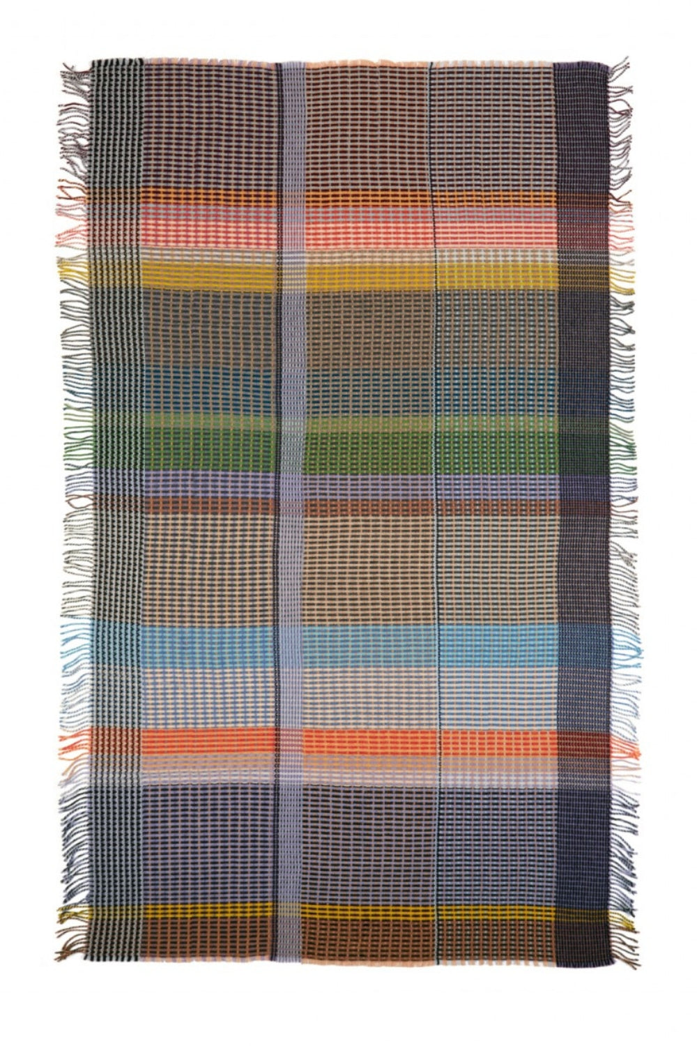 Lambswool Basket Weave Throw - Jankel