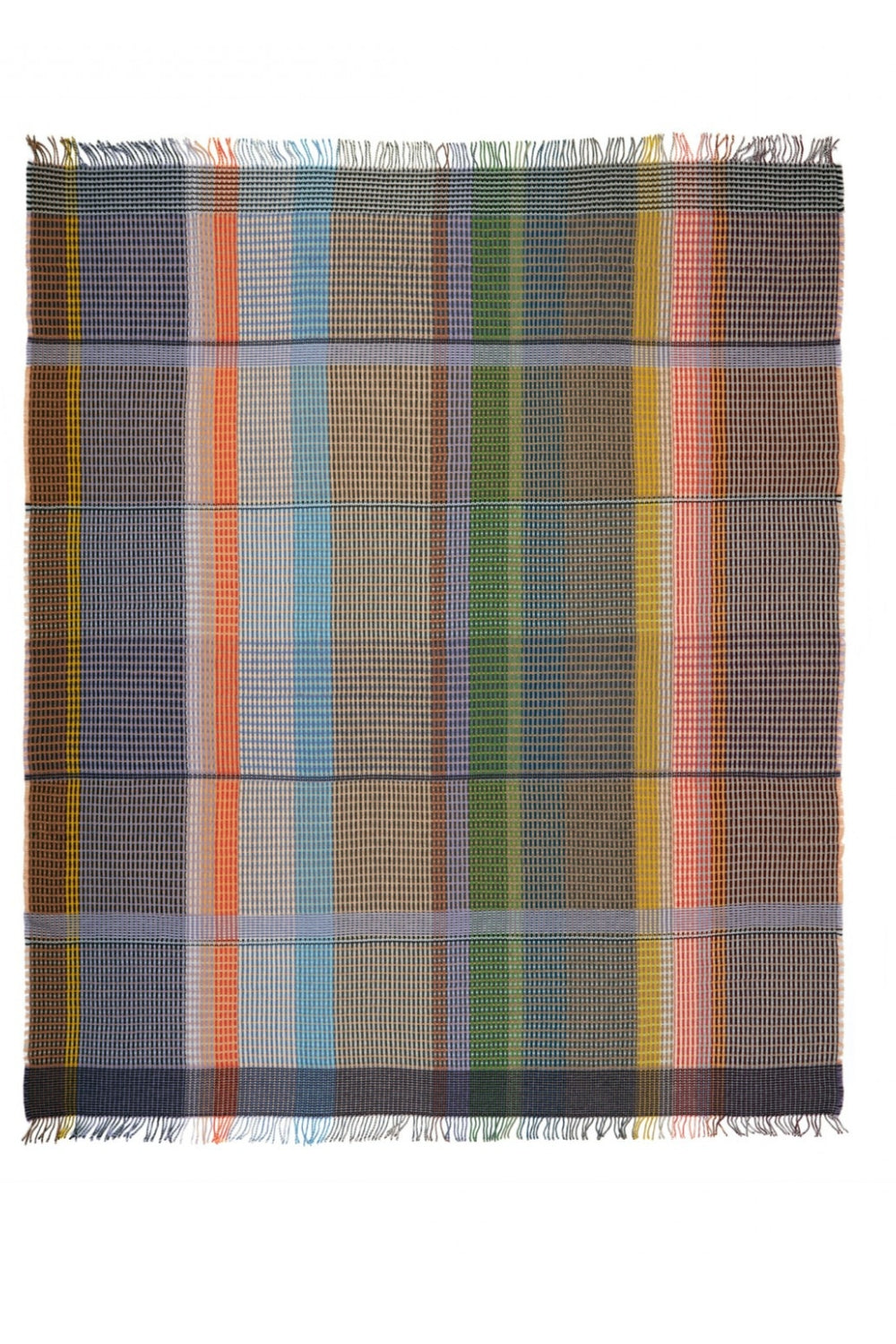 Lambswool Basket Weave Throw - Jankel