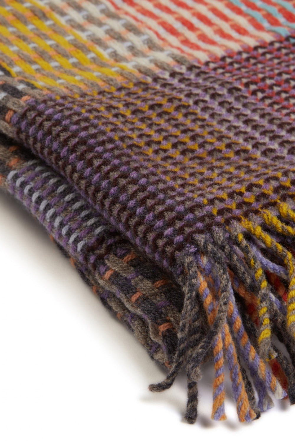 Lambswool Basket Weave Throw - Jankel