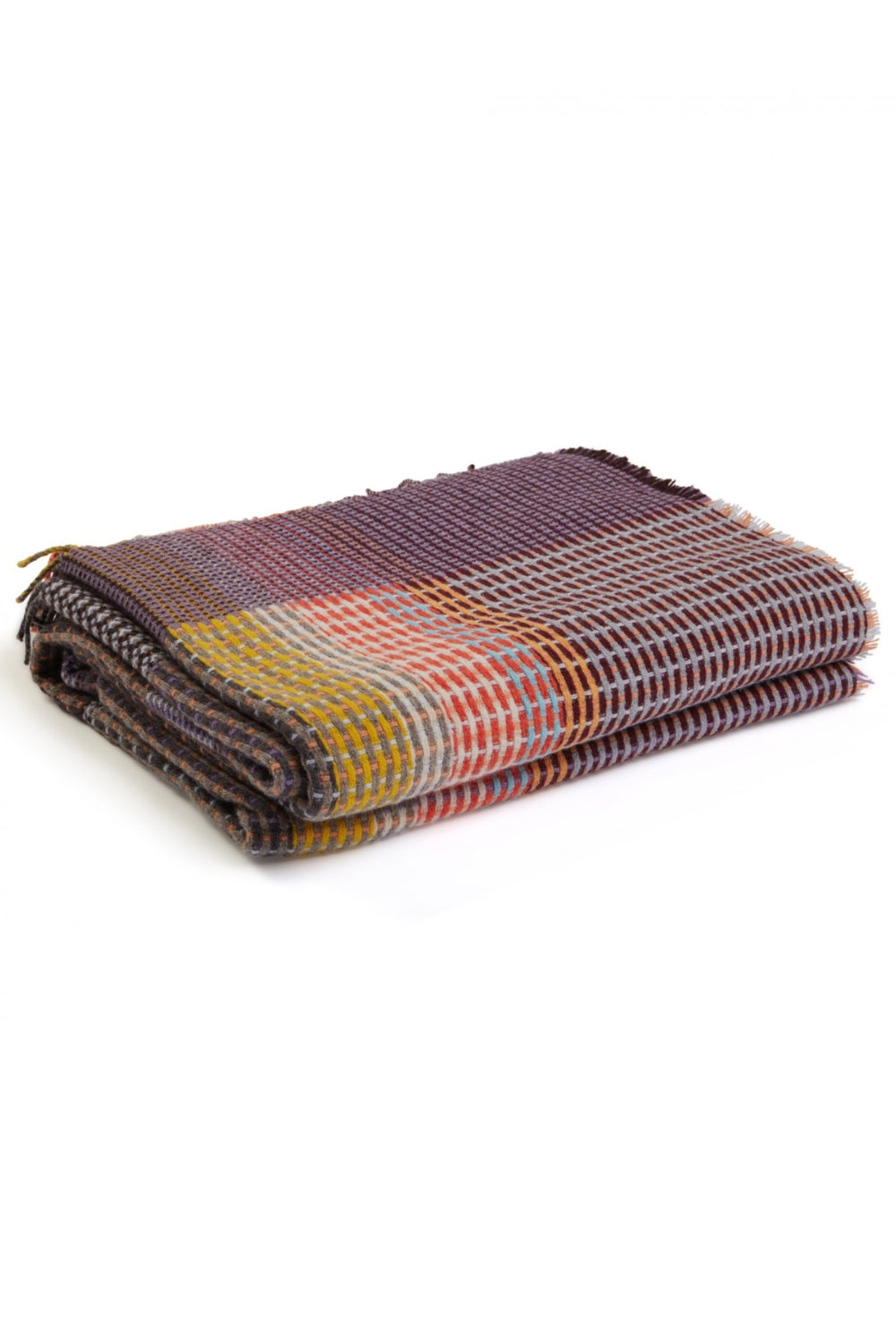 Lambswool Basket Weave Throw - Jankel