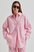 Lucine Longline Shirt - Pink Cosmos