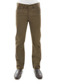 Mens Stretch Moleskin Jeans - Whiskey