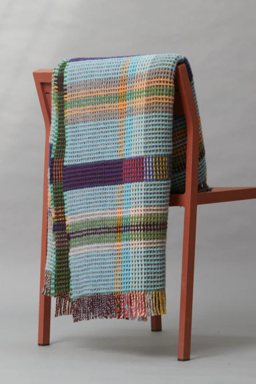 Lambswool Honeycomb Throw - Wilding