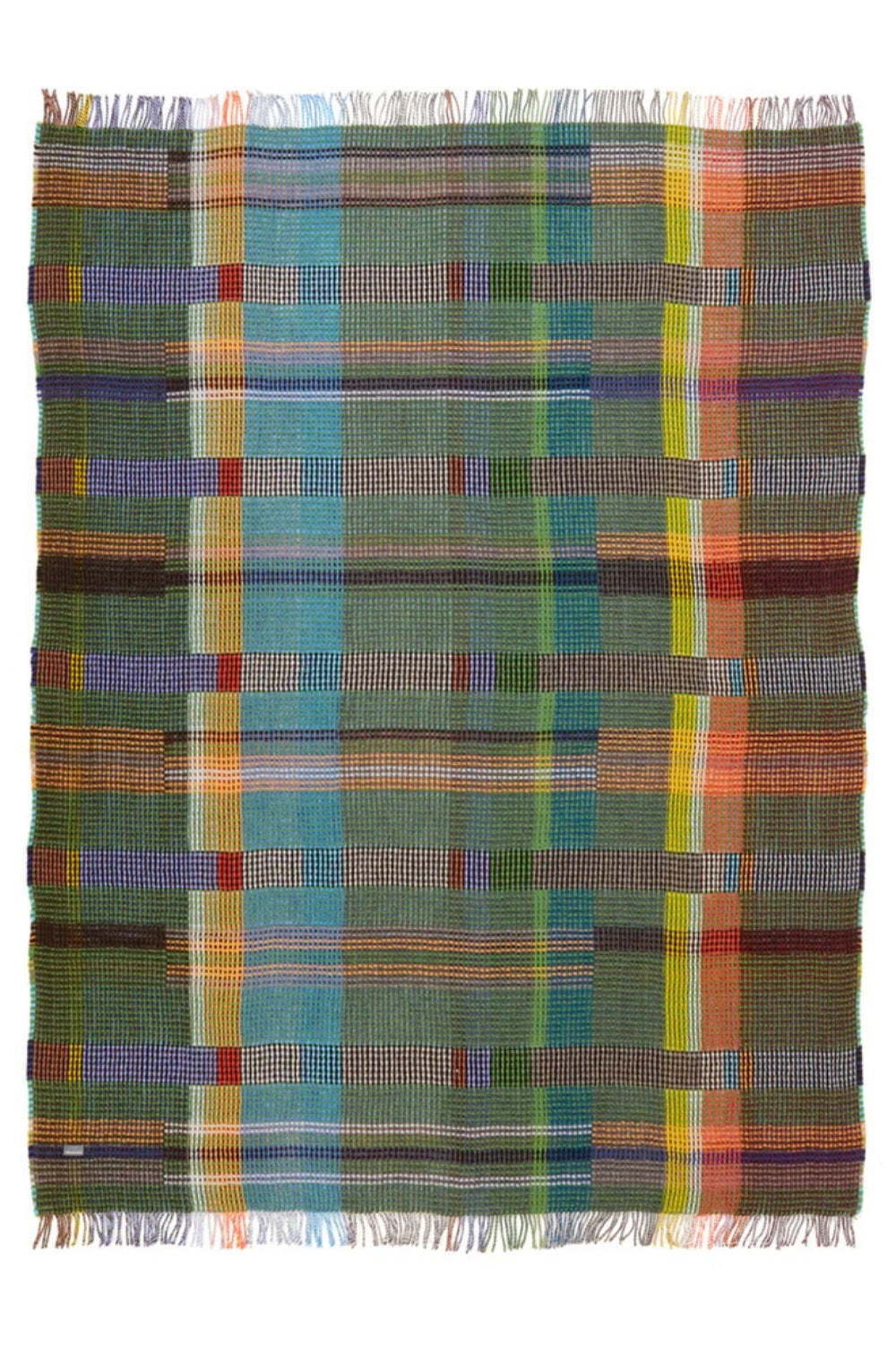 Lambswool Honeycomb Throw - Wilding