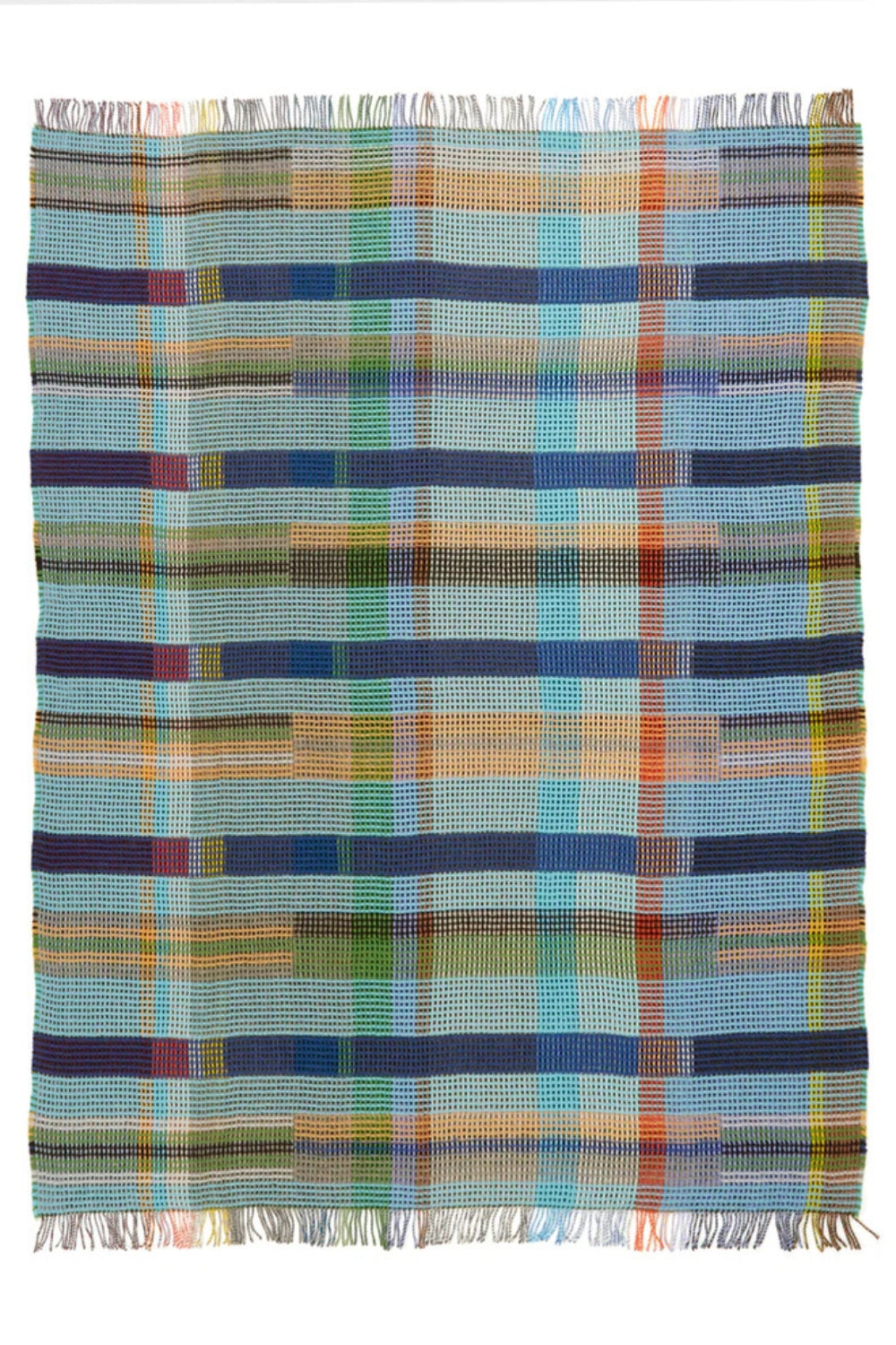 Lambswool Honeycomb Throw - Wilding