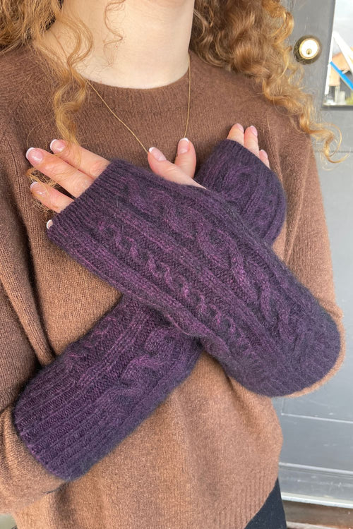 Cable Knit Handwarmers - Multiple Colours