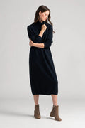 Kapua Sweater Dress - Navy