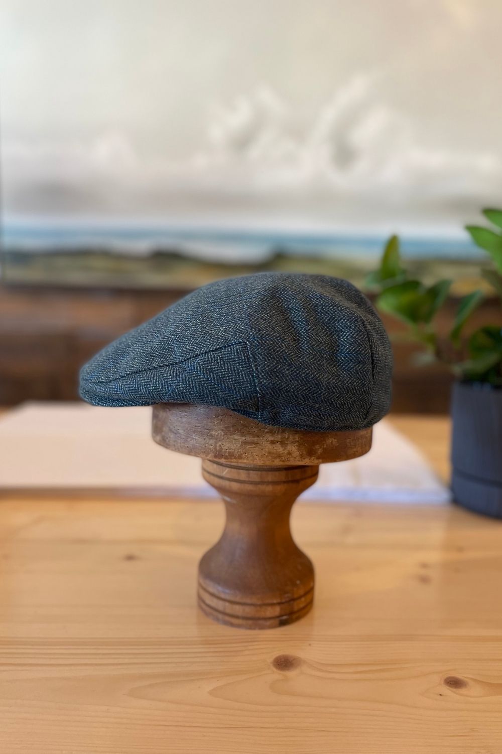 Holly Tweed Flat Cap