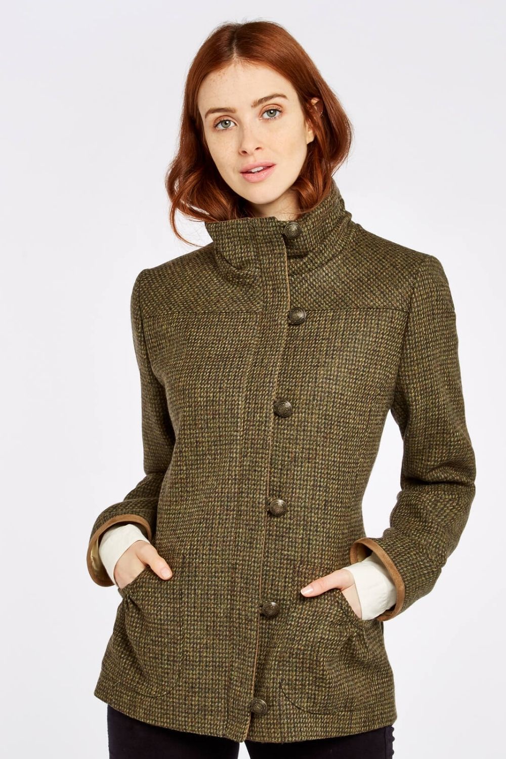 Bracken Tweed Jacket - Heath