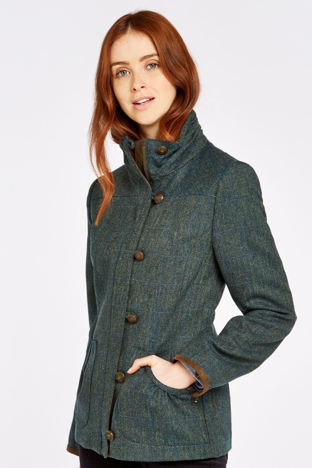 Bracken Tweed Jacket - Mist
