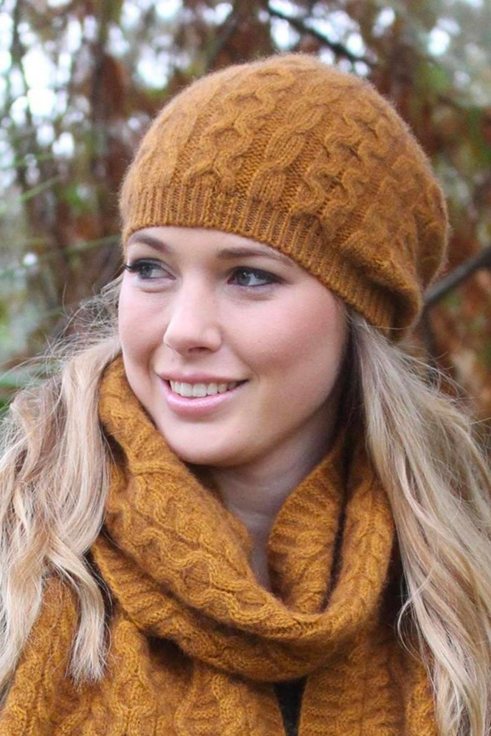 Opito Cable Beanie - Possum/Merino - Multiple Colours