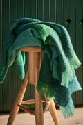 St Albans Mohair Throw - Emerald