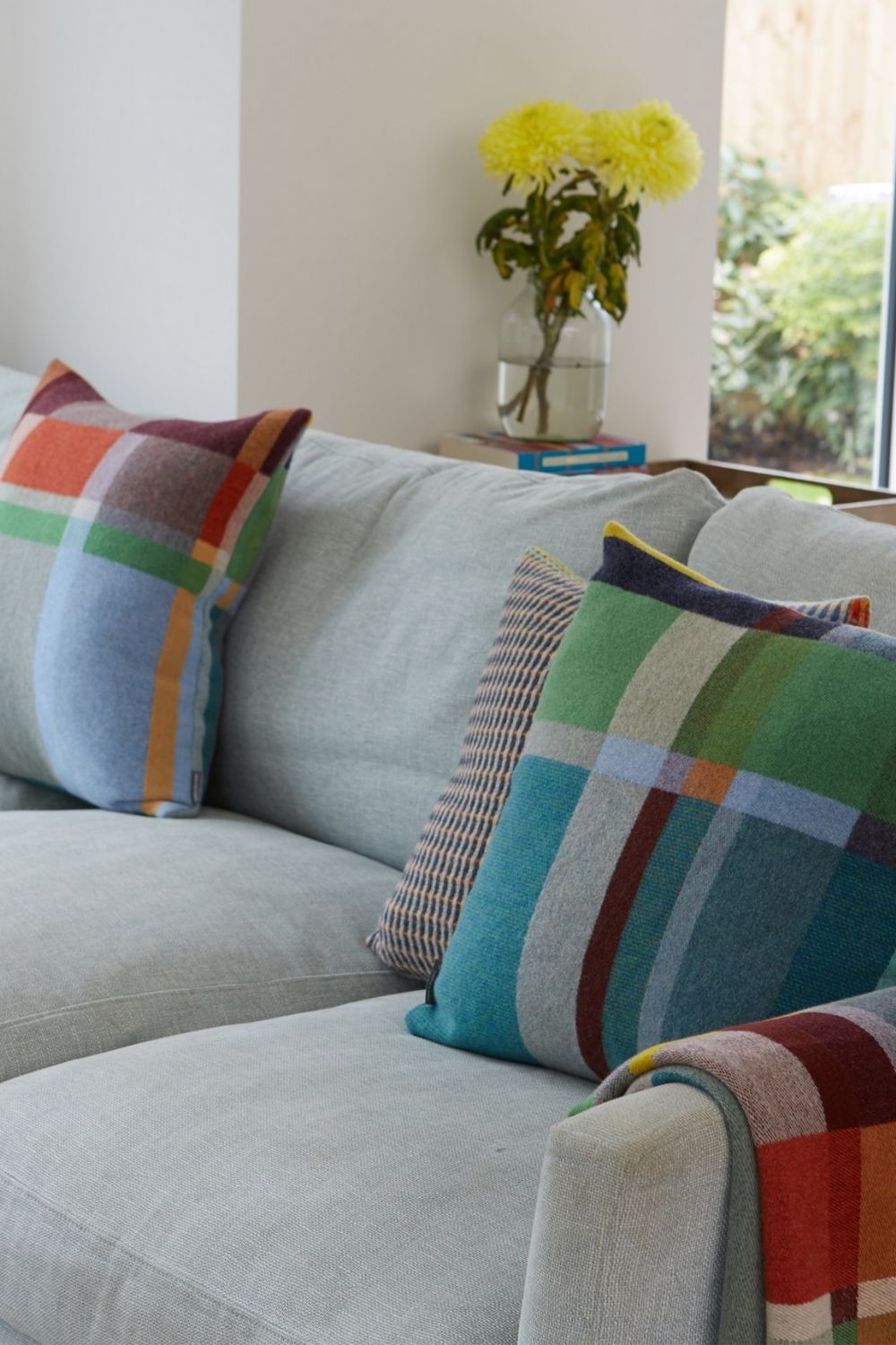 Feilden Cushion Cover - 100% Lambswool - 50x50cm