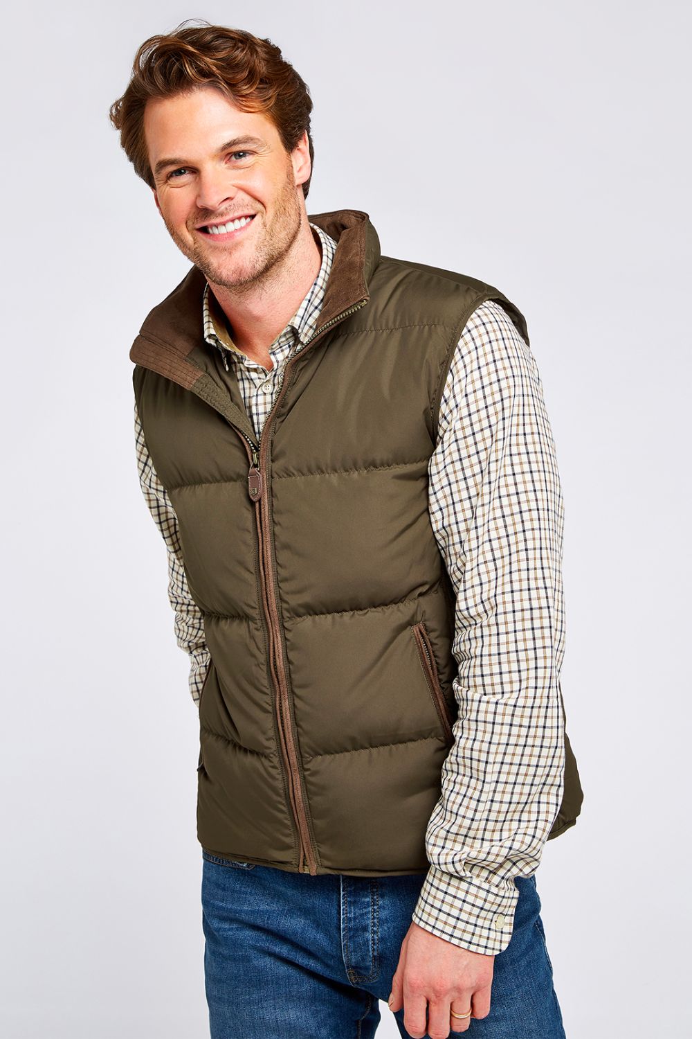 Graystown Down Gilet - Olive