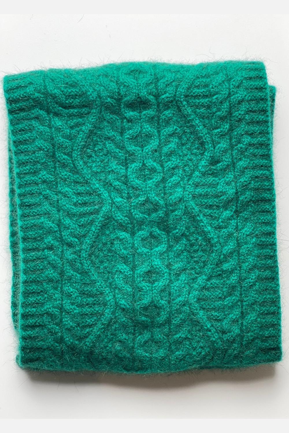 Opito Cable Scarf - Possum/Merino - Multiple Colours
