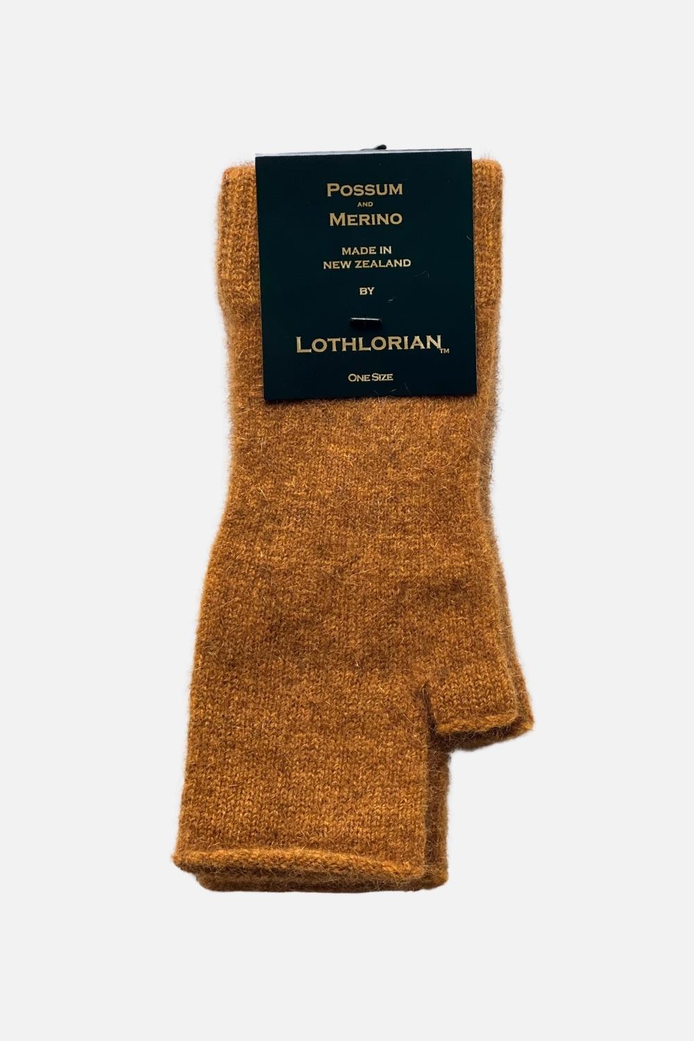 Fingerless Mittens - Possum/Merino - Multiple Colours