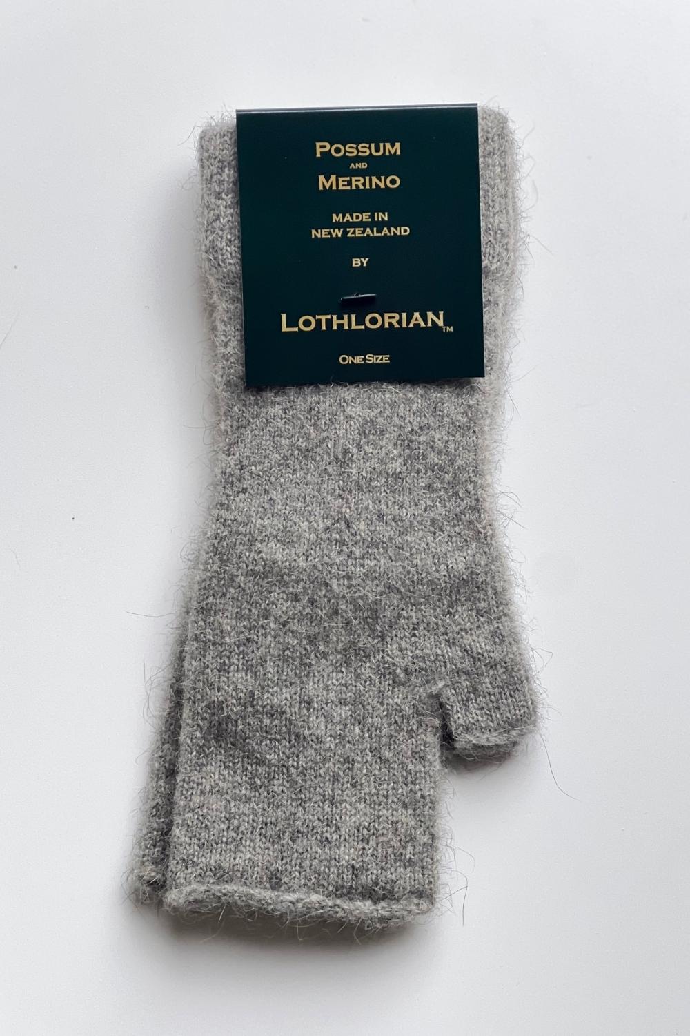 Fingerless Mittens - Possum/Merino - Multiple Colours