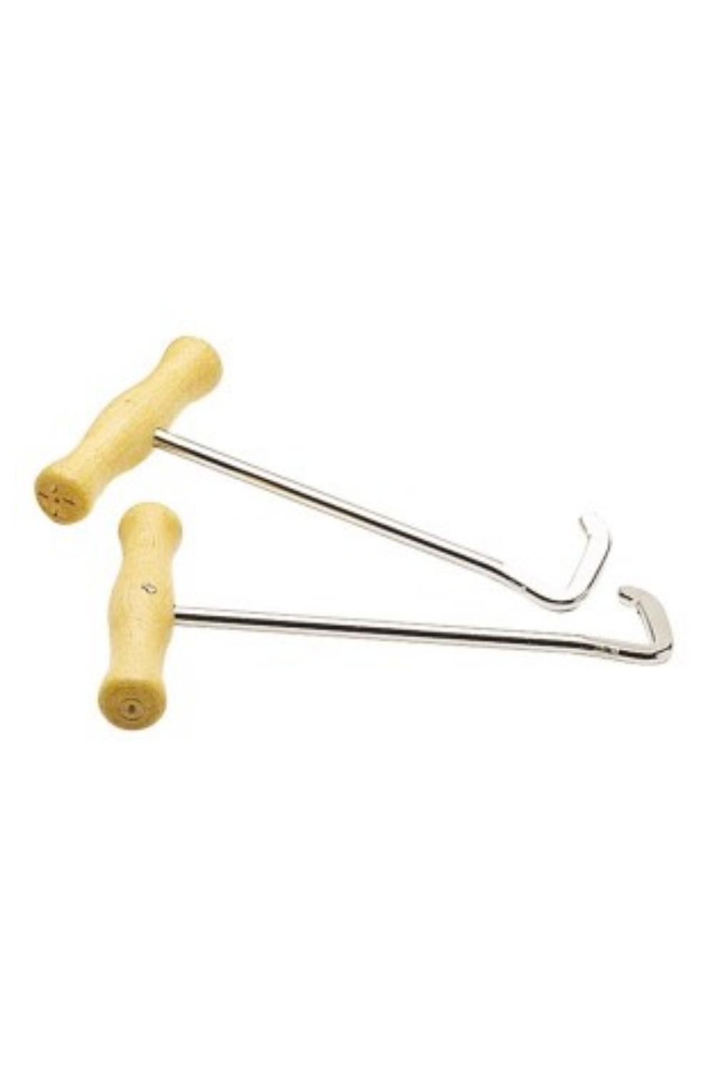 Wooden Boot Hooks