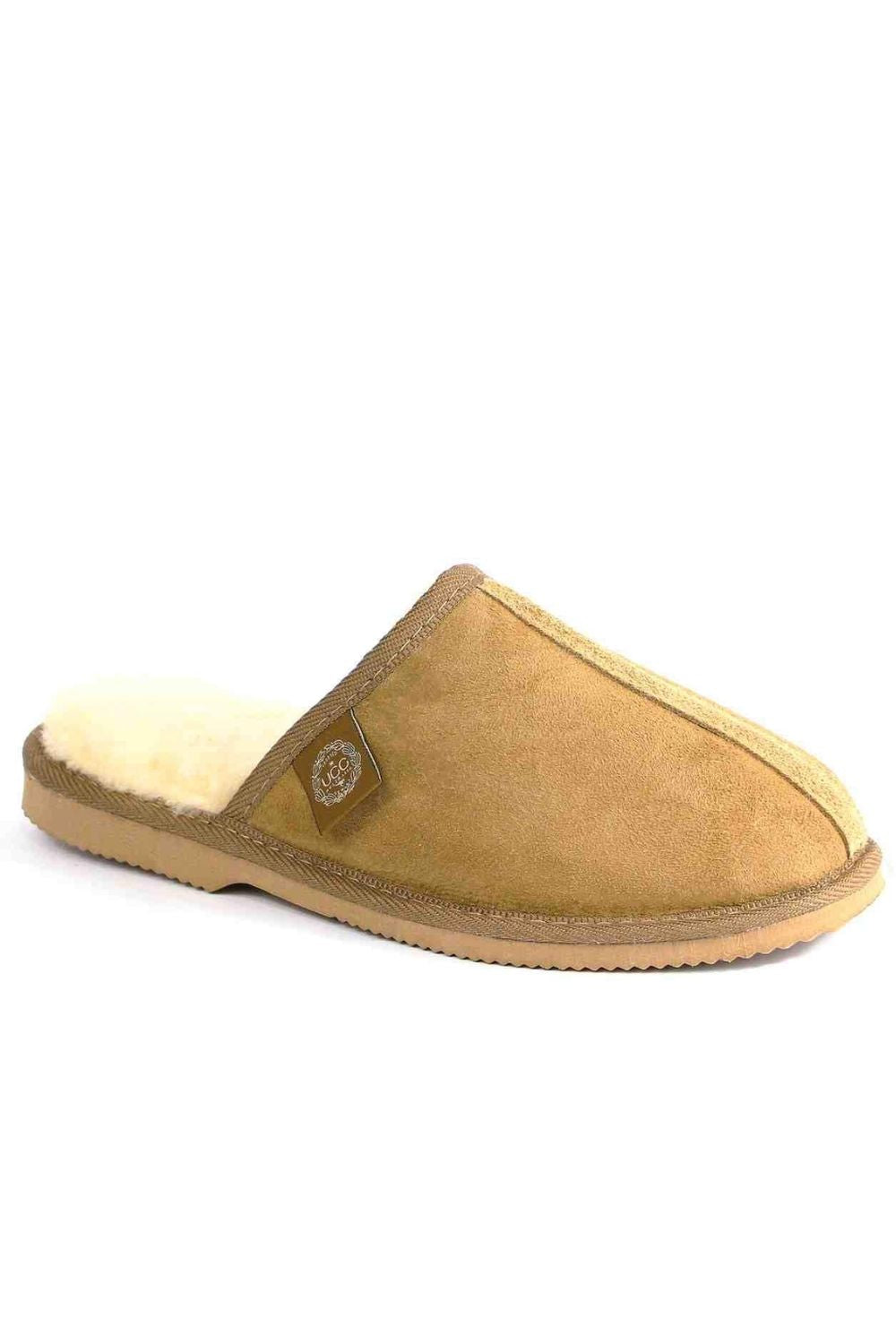 Ian Scuff Slippers - Chestnut