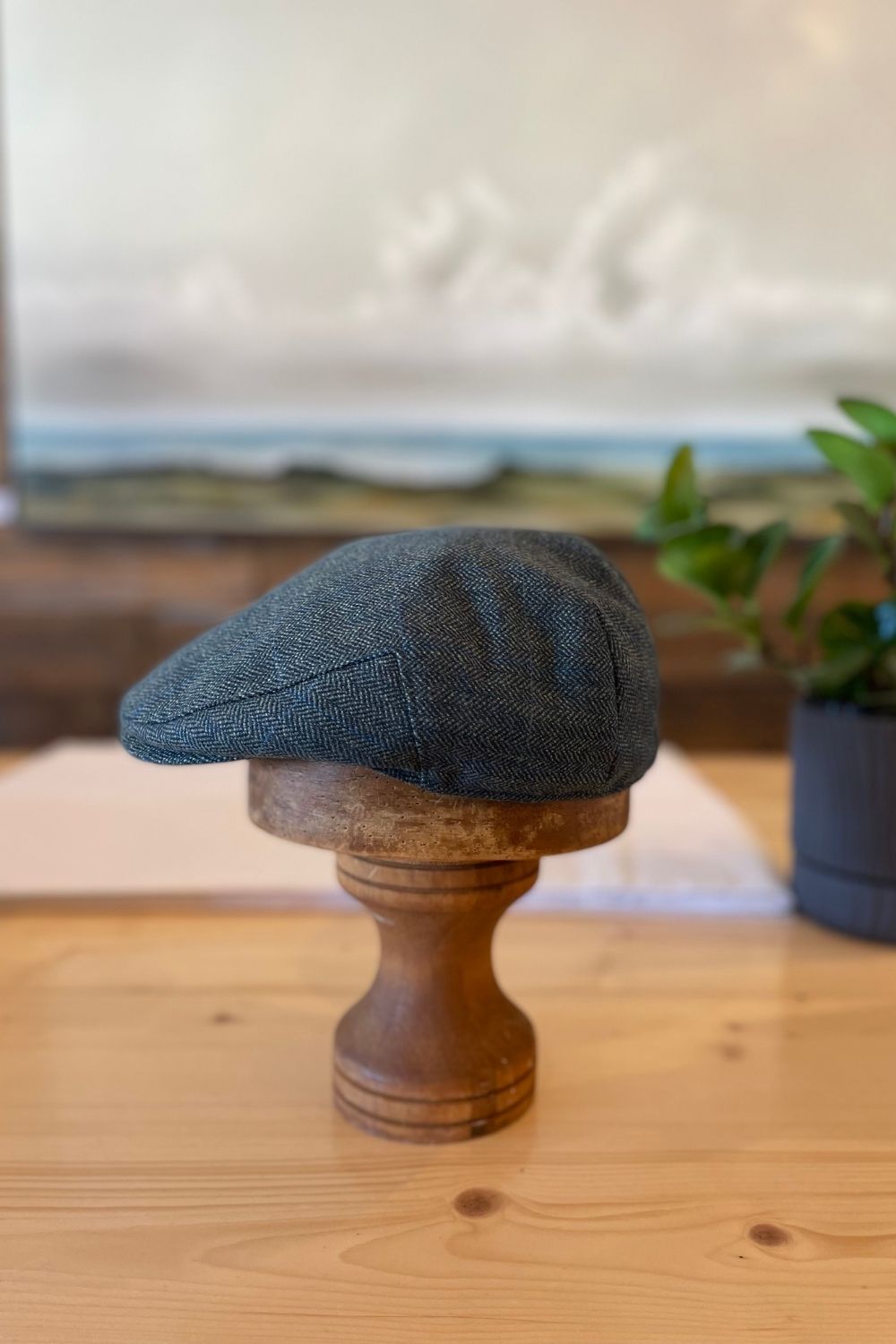 Holly Tweed Flat Cap