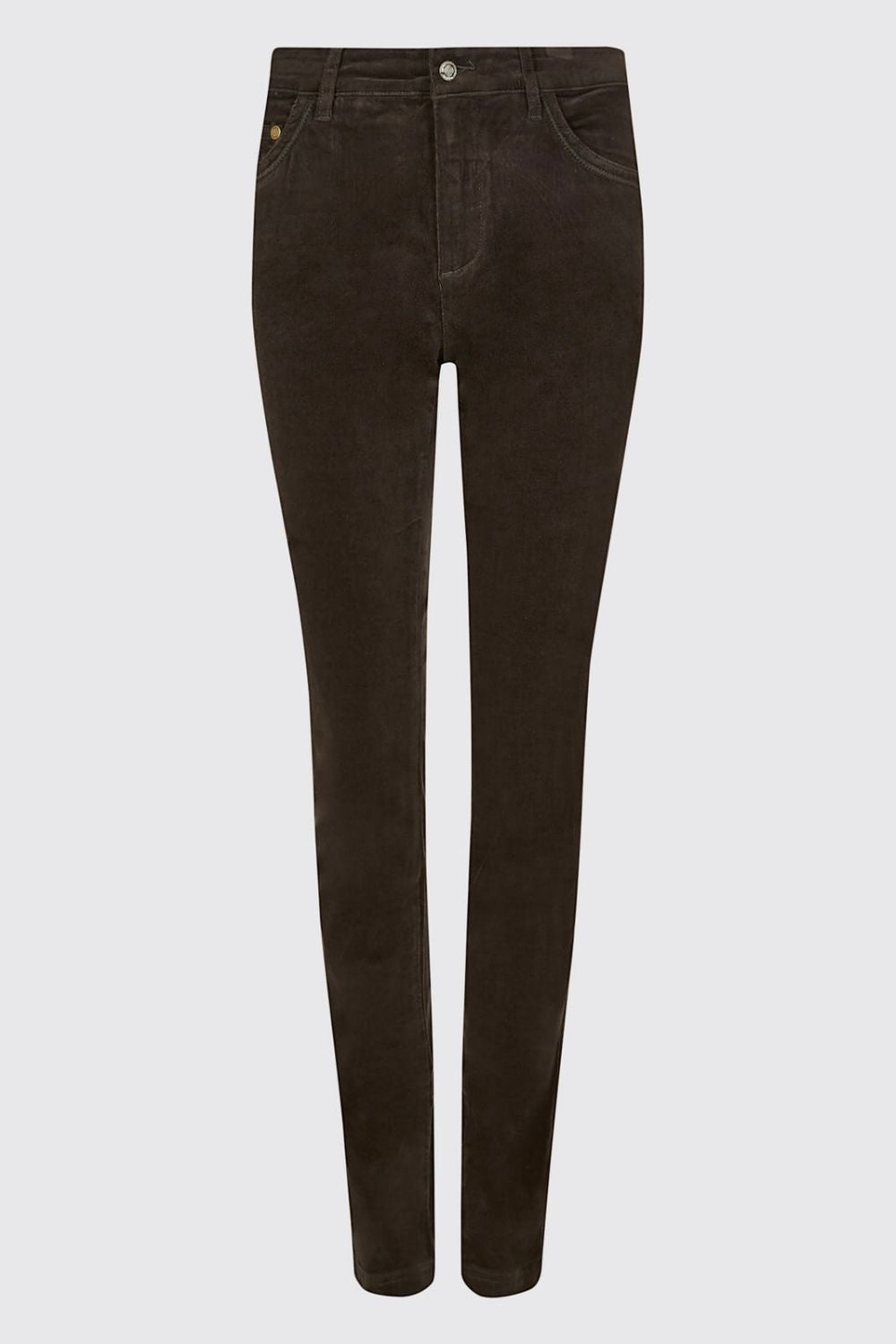 Honeysuckle Cord Jeans - Bourbon