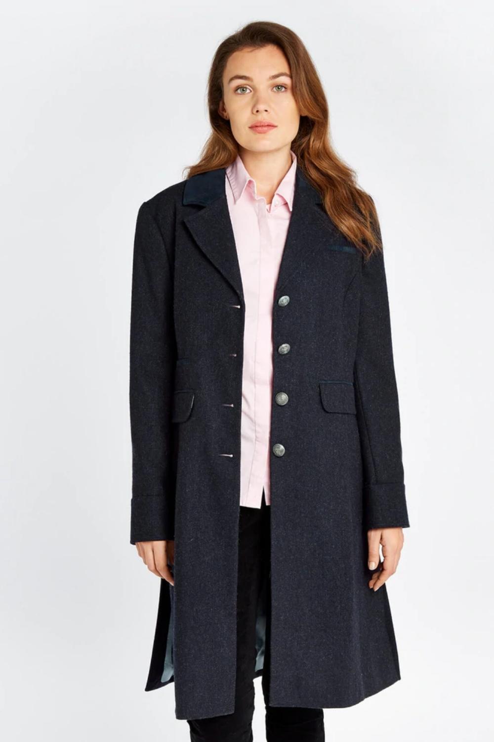 Womens Blackthorn Tweed Jacket - Navy