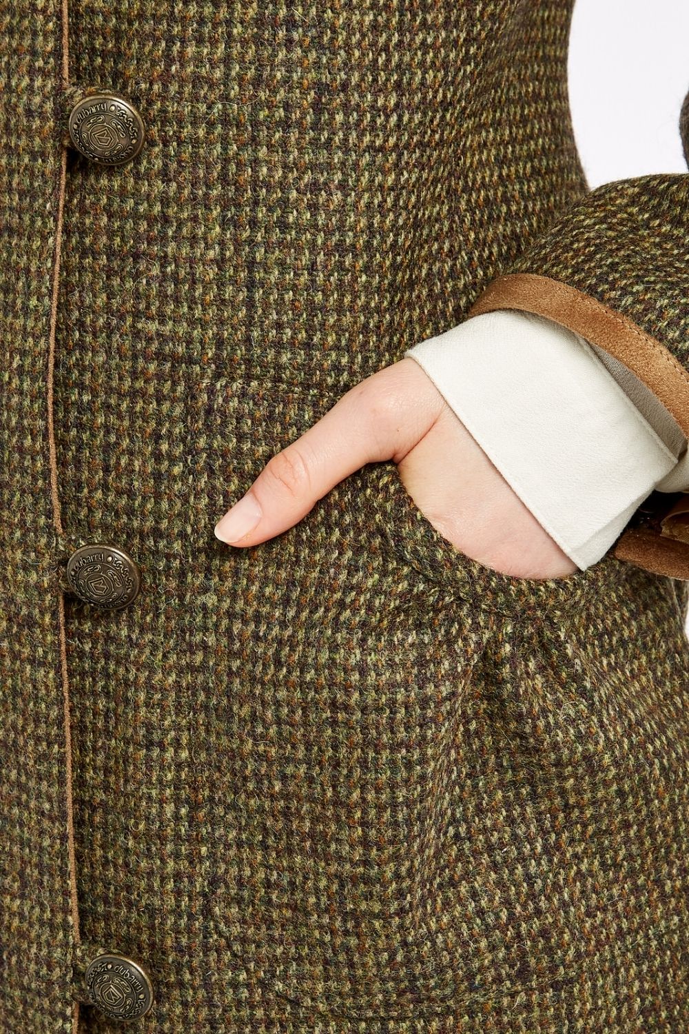 Bracken Tweed Jacket - Heath