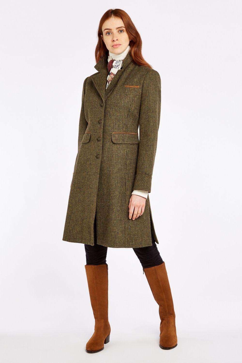 Womens Blackthorn Tweed Jacket - Heath