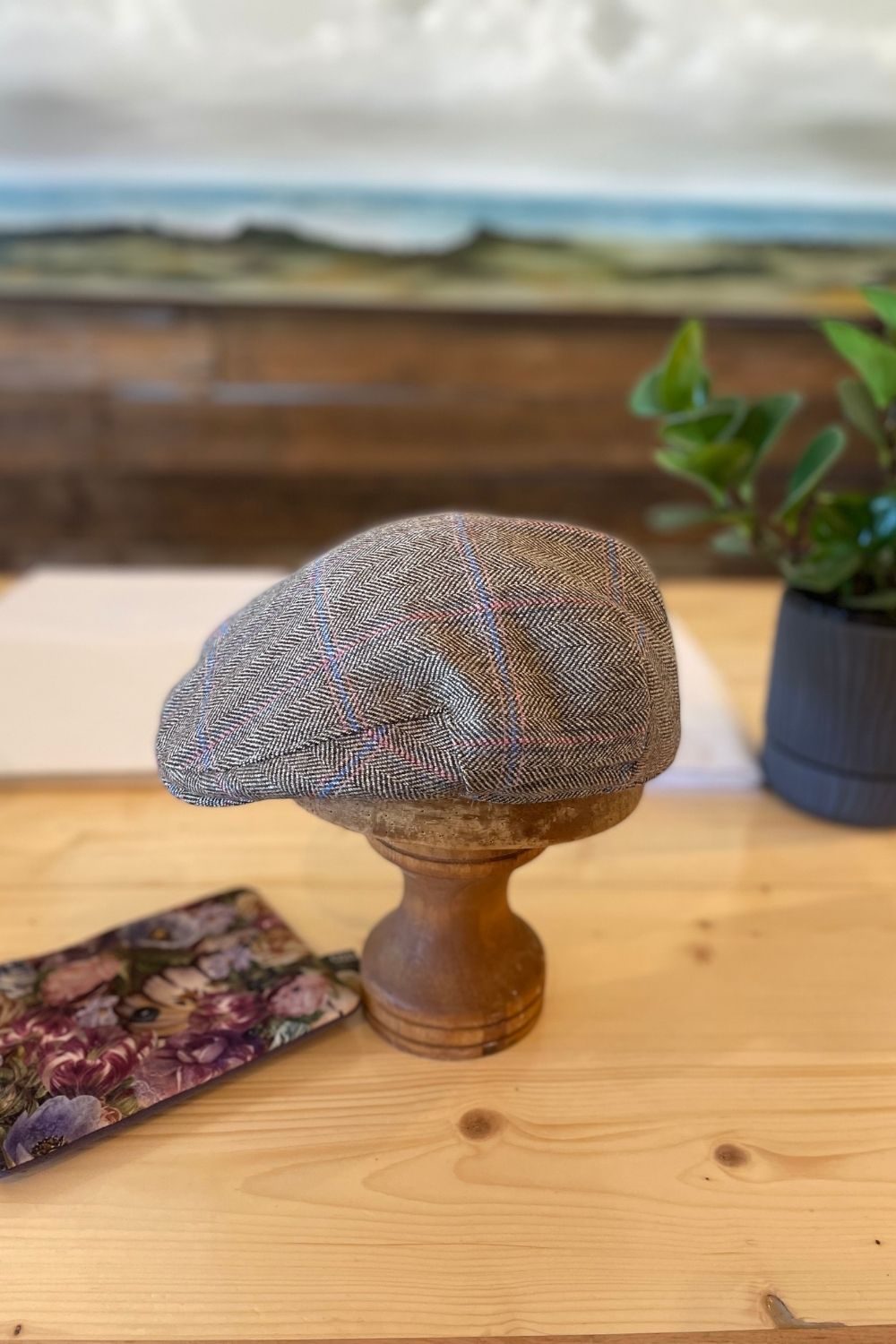 Holly Tweed Flat Cap
