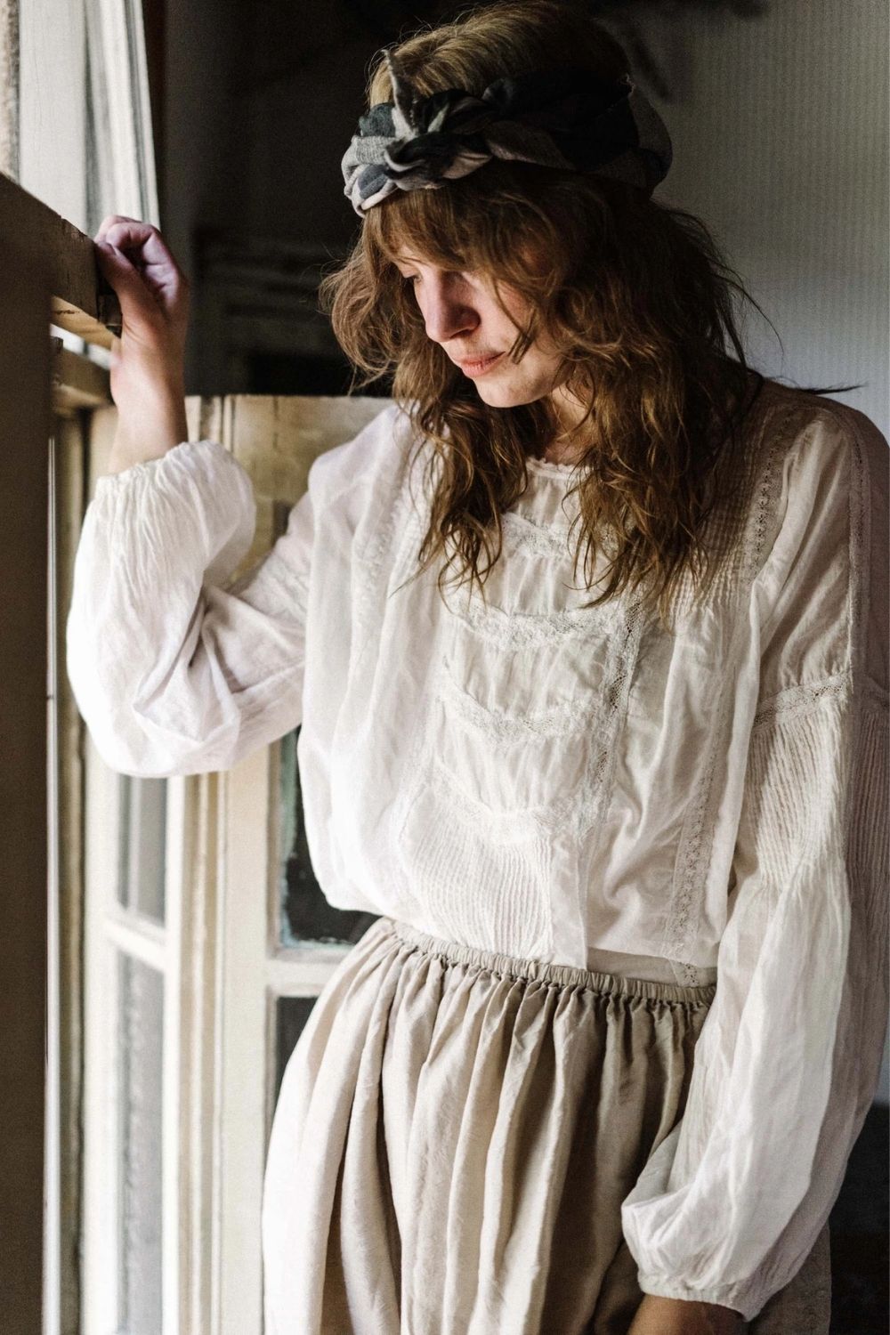 Alice Lace Blouse - White