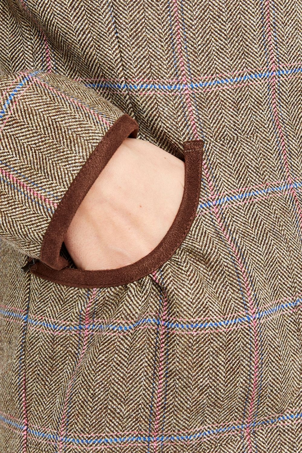 Bracken Tweed Jacket - Woodrose