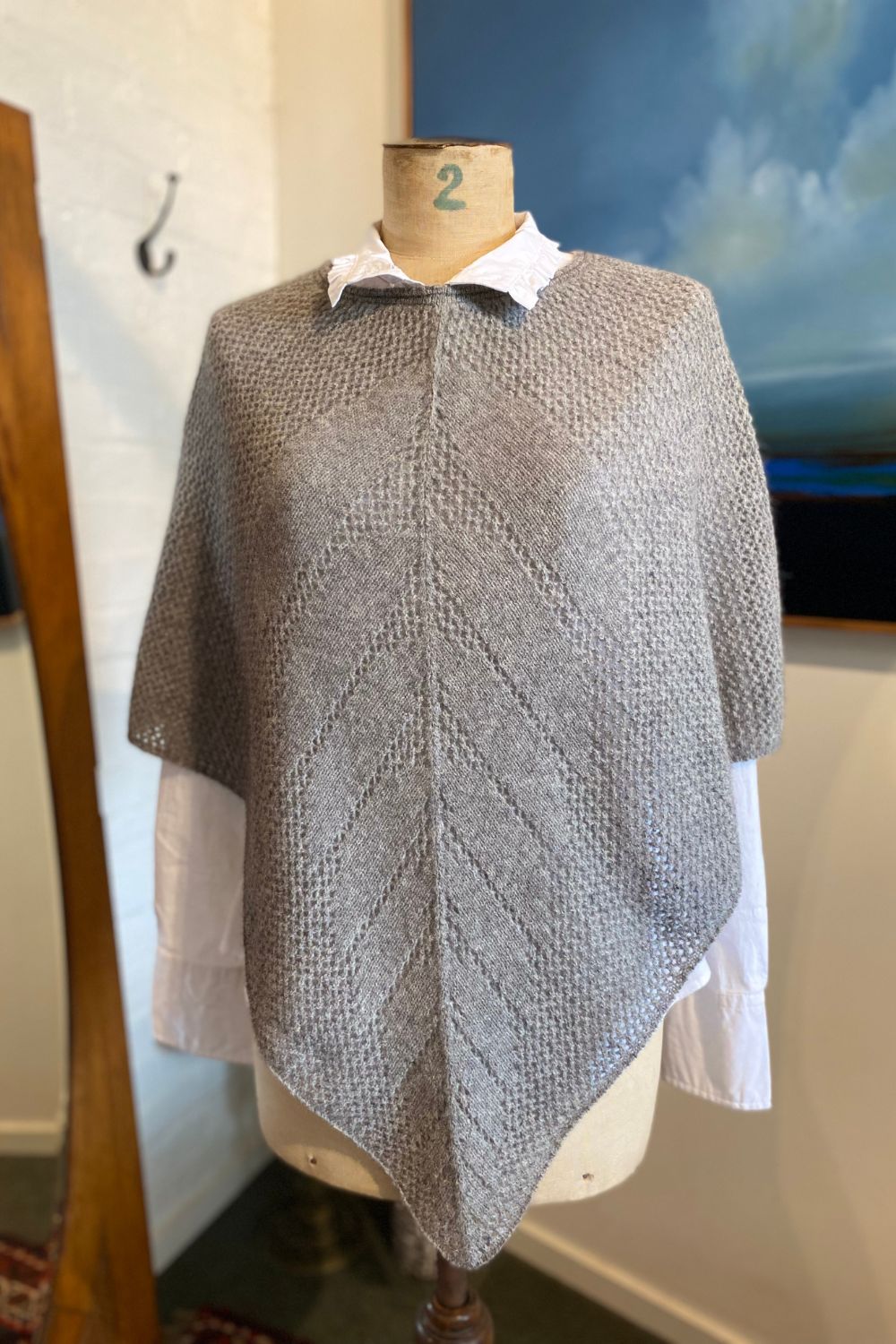 Lace Poncho - Multiple Colours