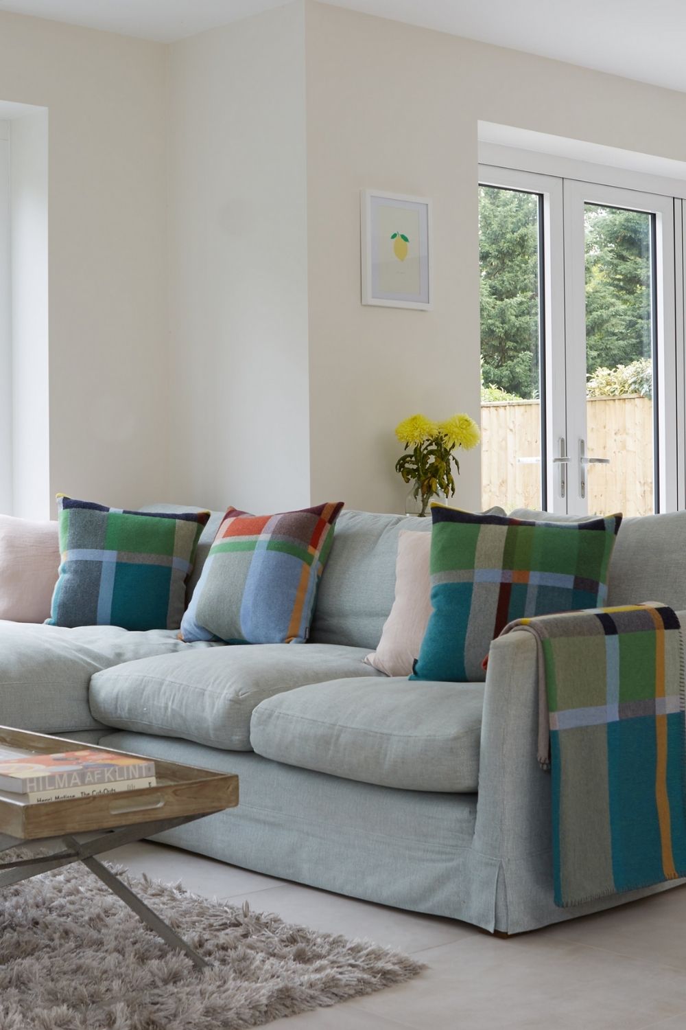Feilden Cushion Cover - 100% Lambswool - 50x50cm