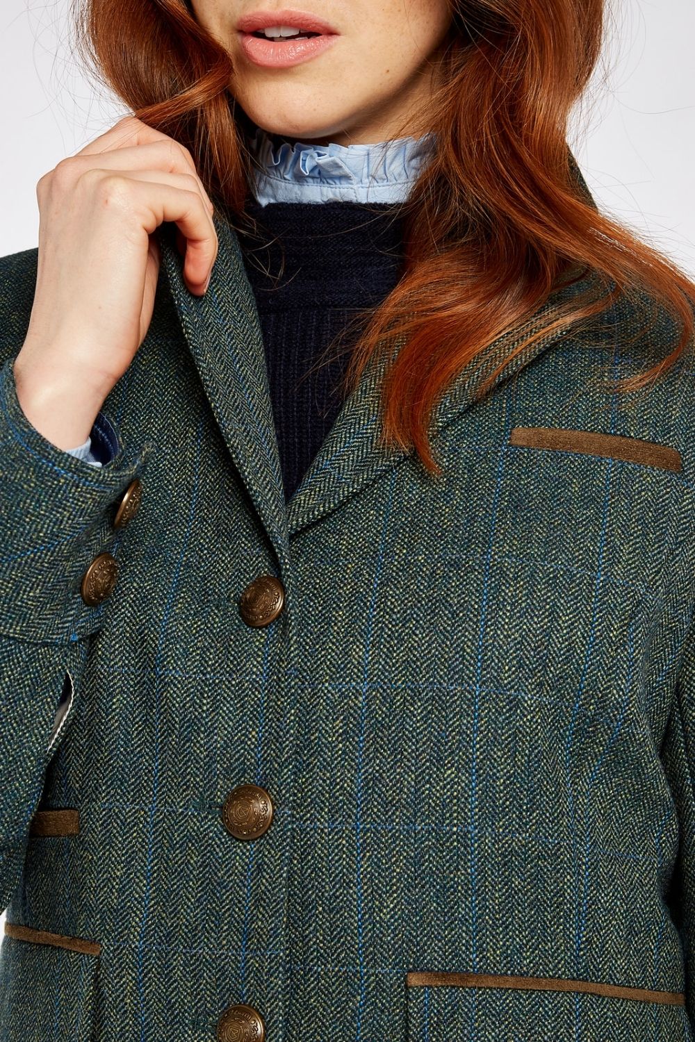 Womens Blackthorn Tweed Jacket - Mist