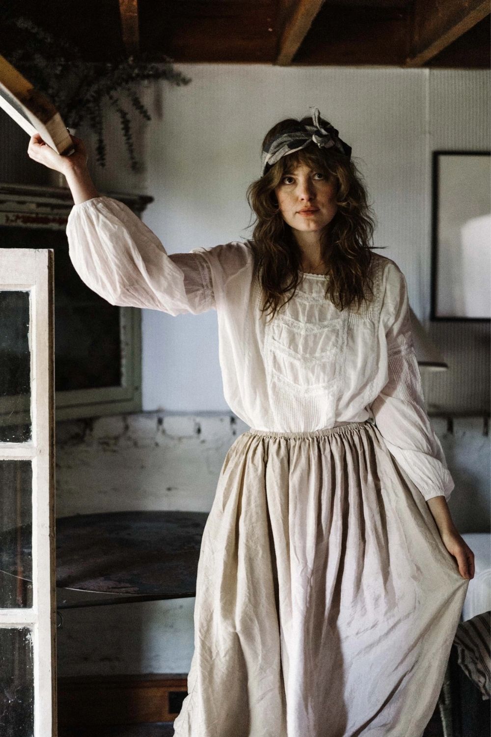 Alice Lace Blouse - White