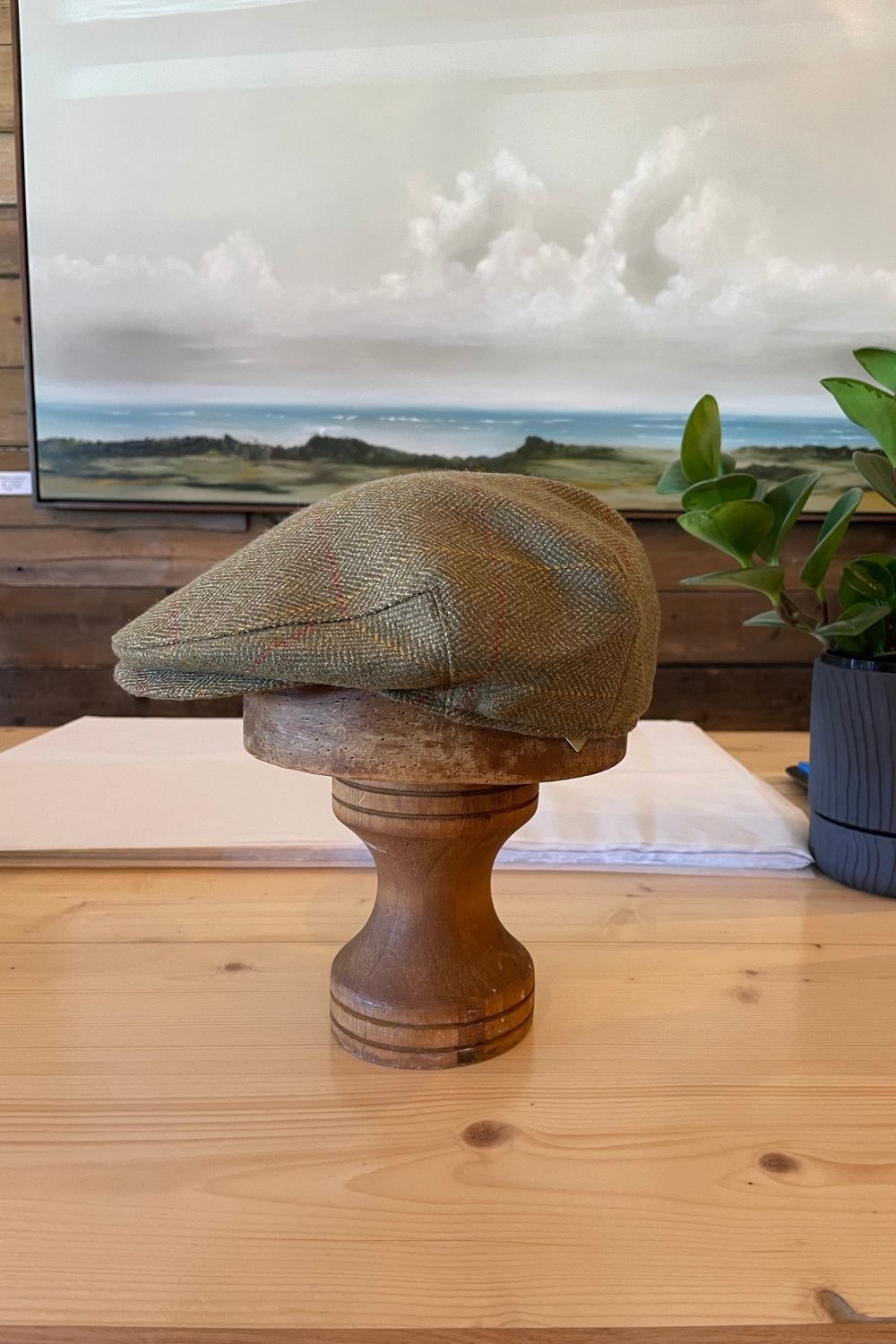 Holly Tweed Flat Cap